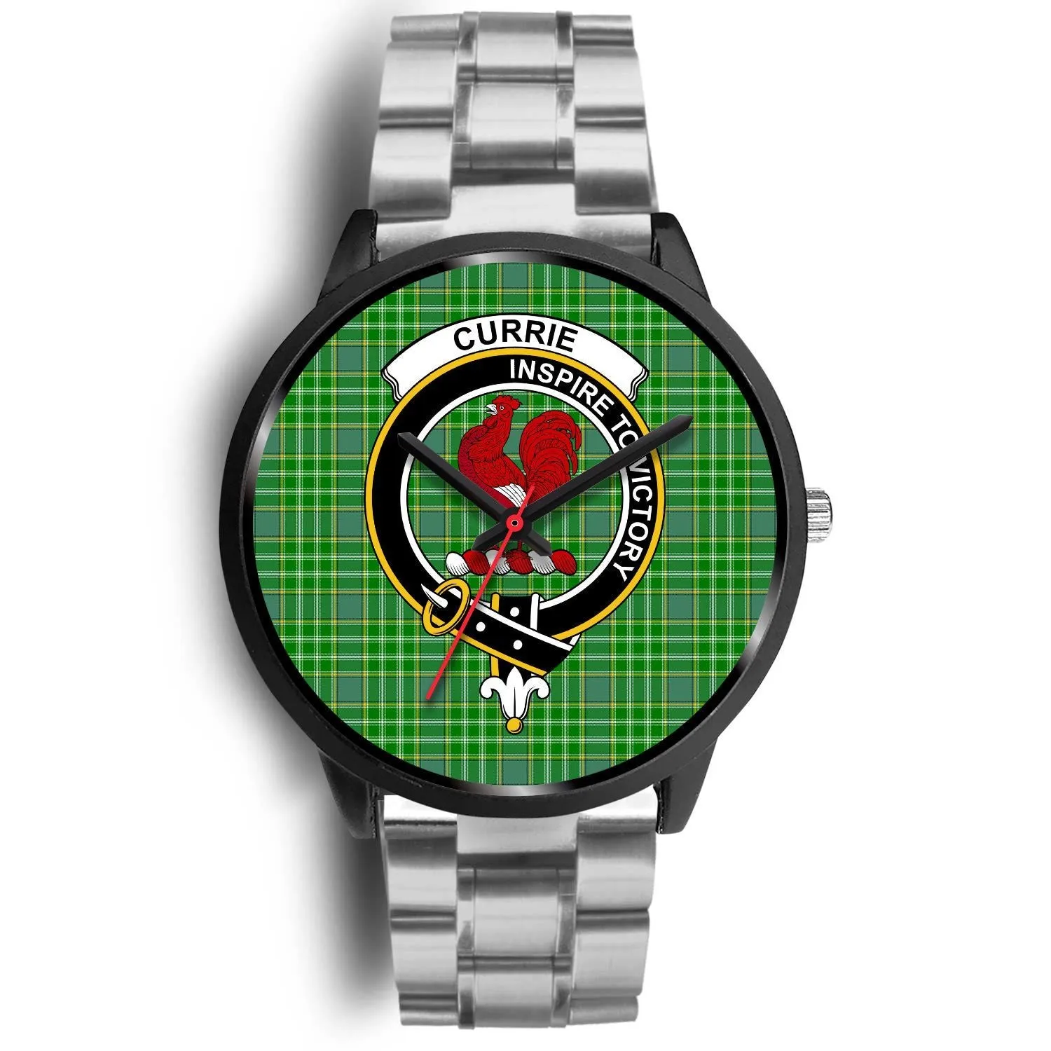 Currie Clan Badge Tartan Black Watch