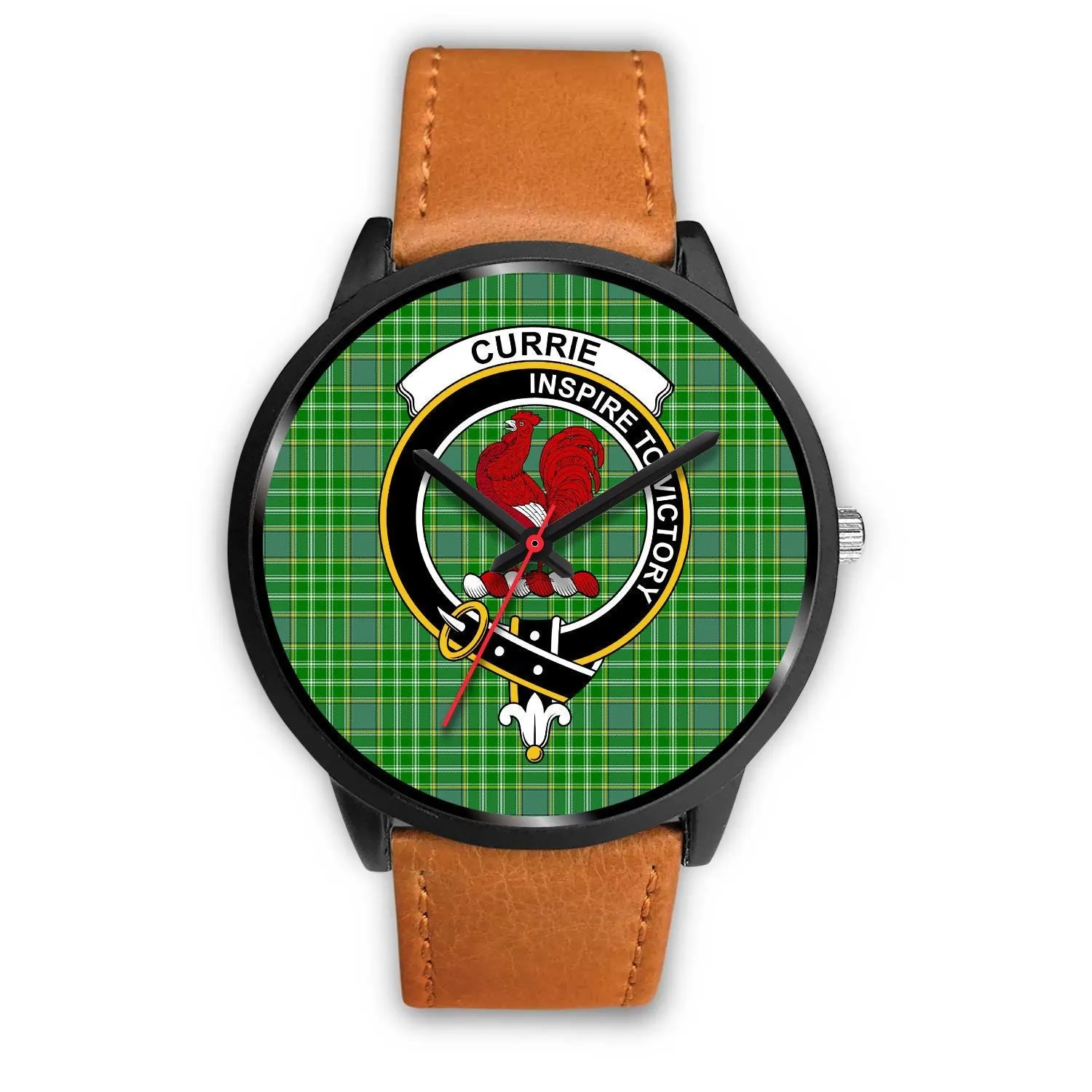 Currie Clan Badge Tartan Black Watch