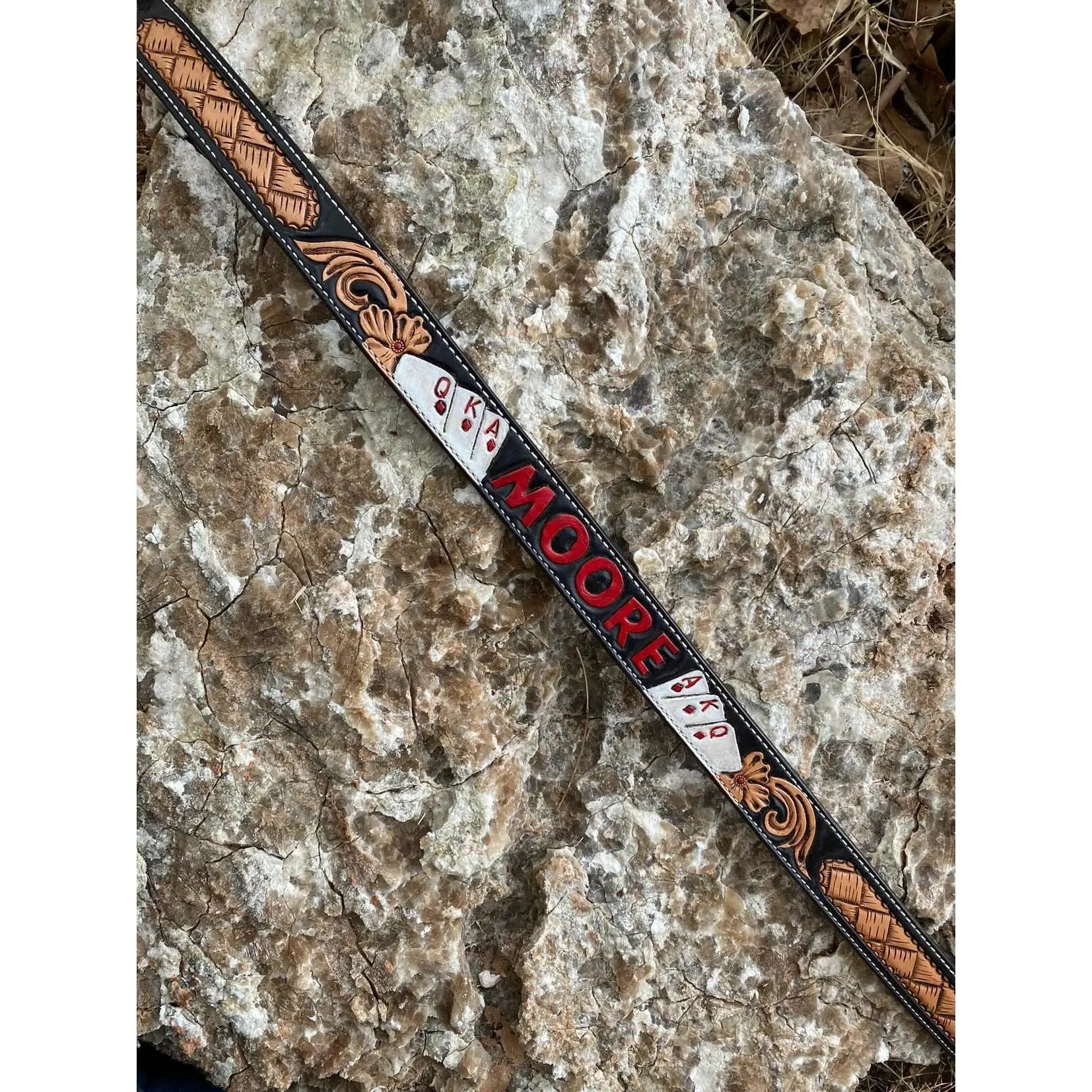 Custom Tooled Belt