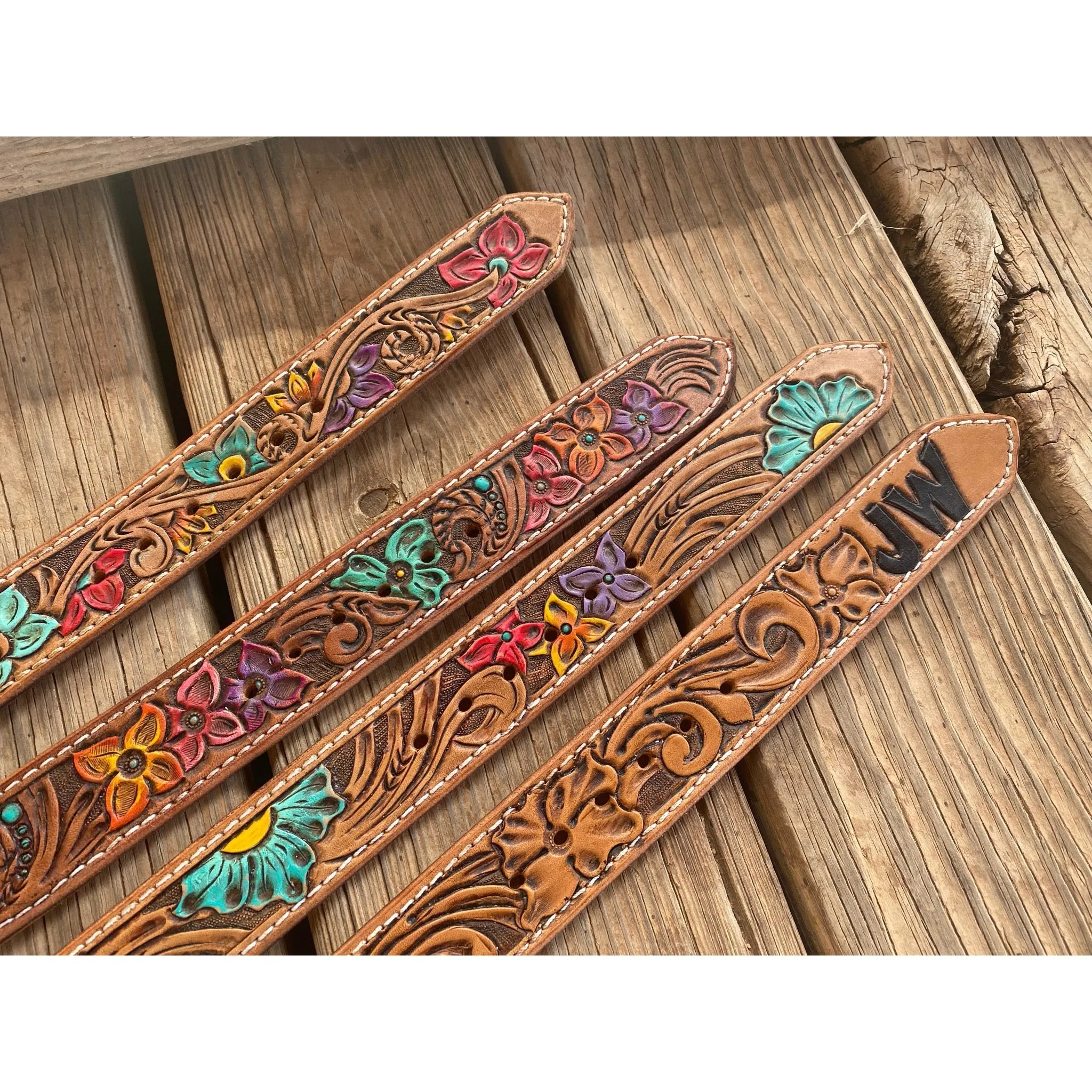 Custom Tooled Belt