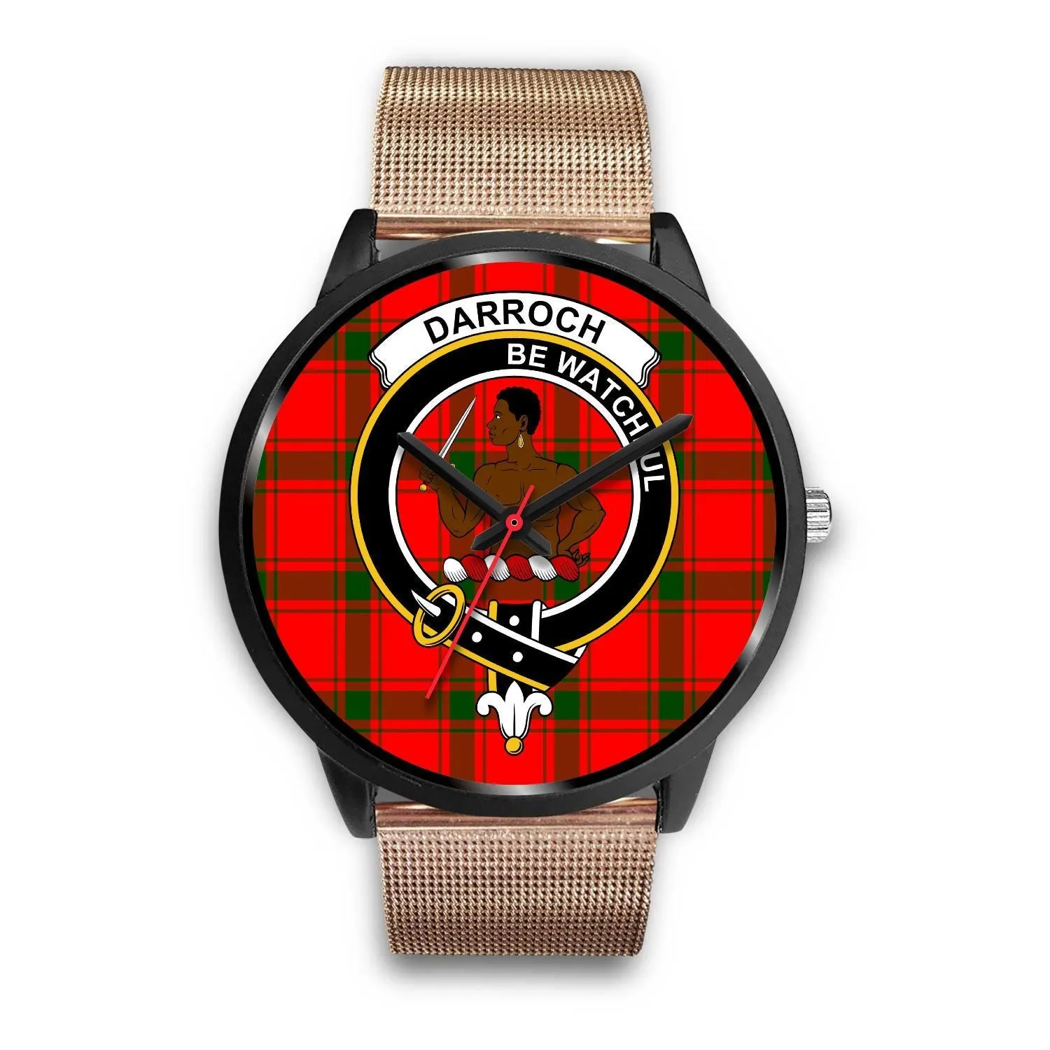 Darroch Clan Badge Tartan Black Watch