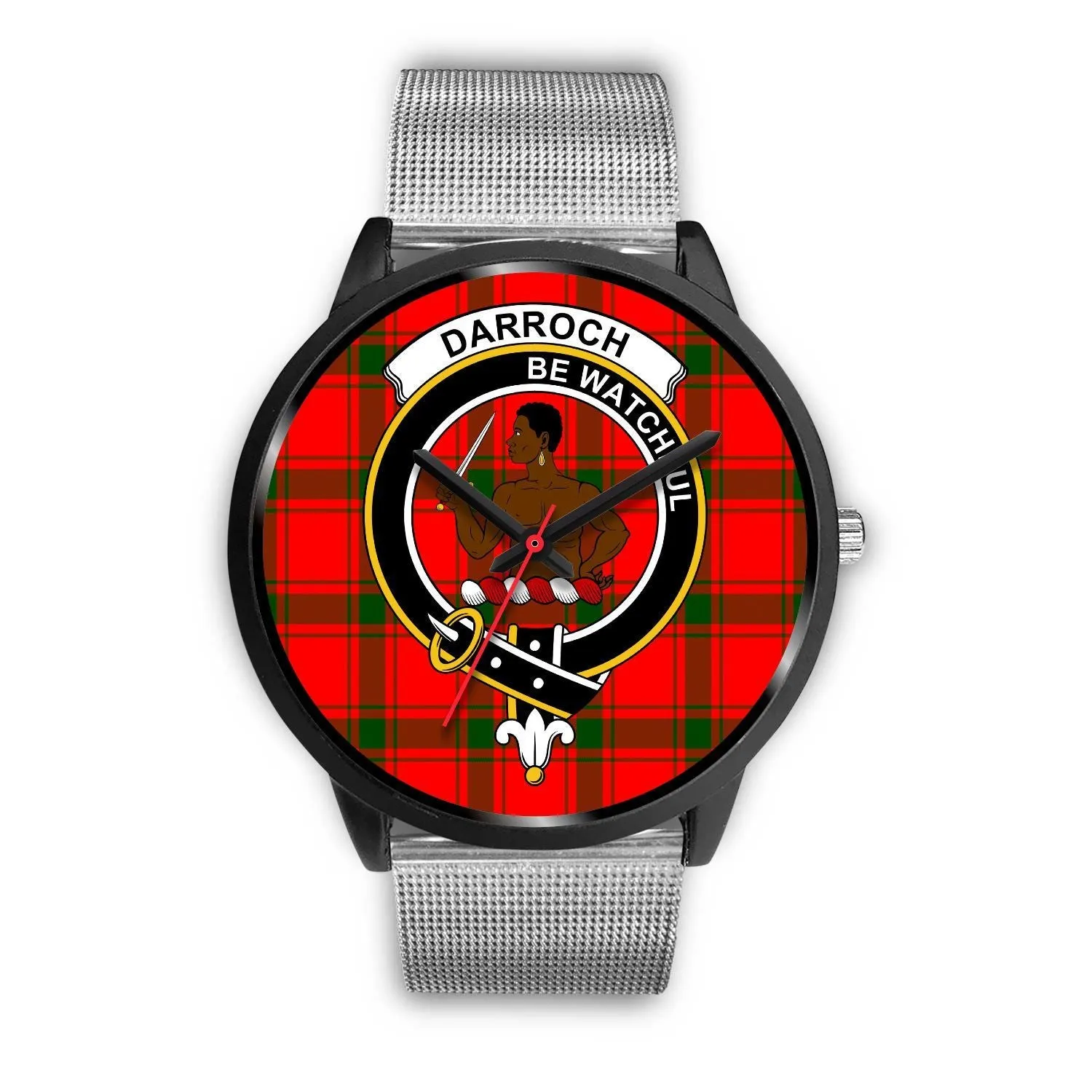 Darroch Clan Badge Tartan Black Watch