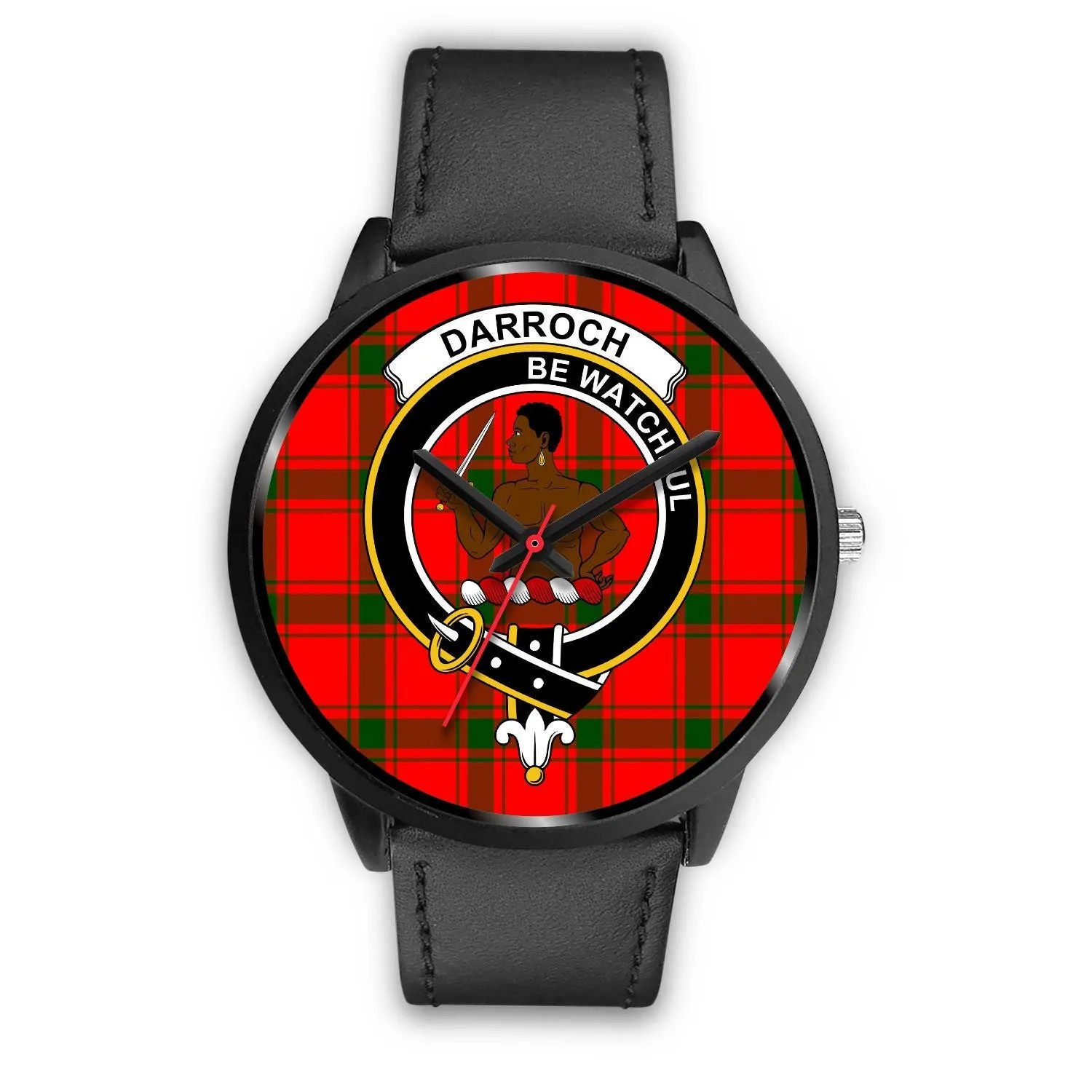 Darroch Clan Badge Tartan Black Watch