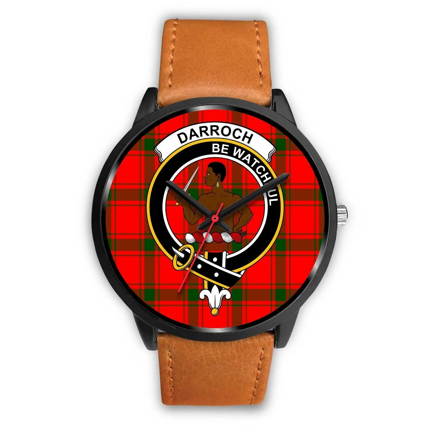 Darroch Clan Badge Tartan Black Watch