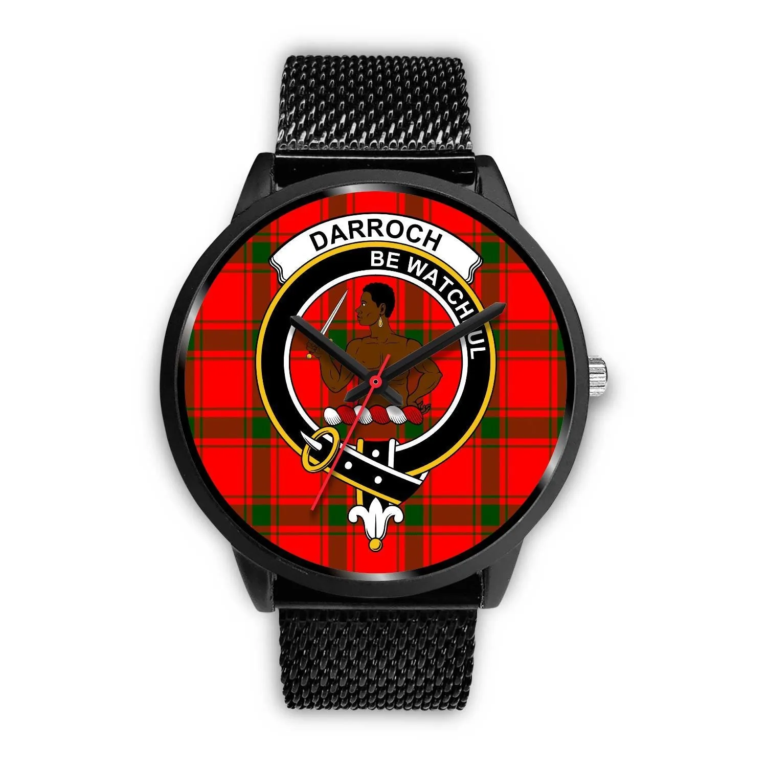 Darroch Clan Badge Tartan Black Watch