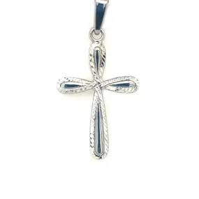 Diamond Cut Rounded Design Cross