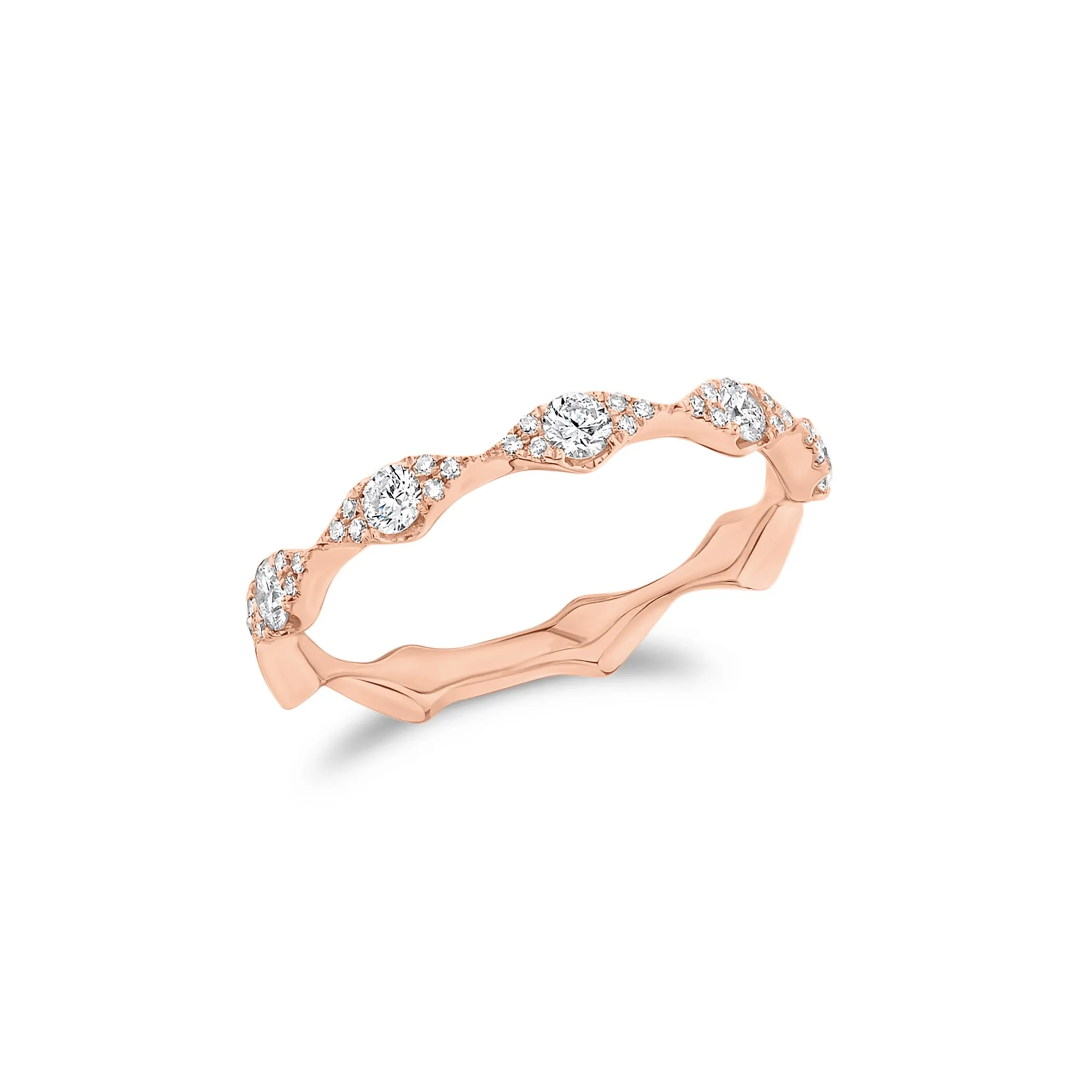 Diamond Marquis Clusters Stackable Ring