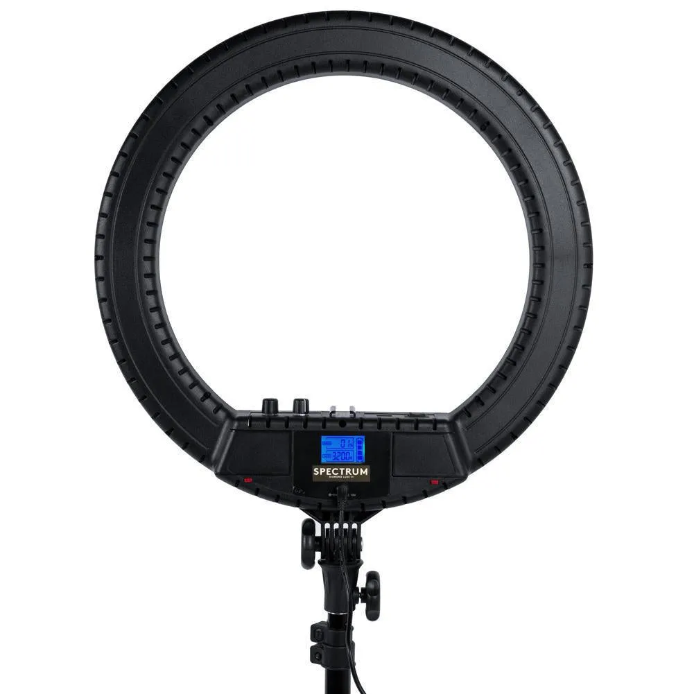 DISCONTINUED- 18" LED Portable Ring Light - Diamond Luxe III (2020)