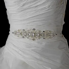 Elegant Crystal Wedding Sash