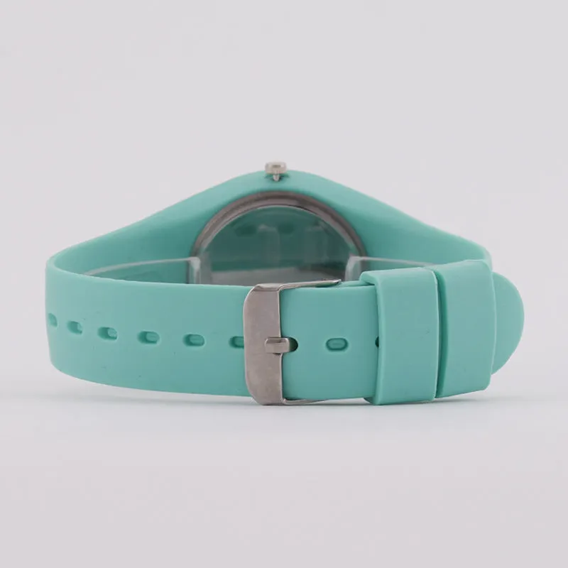 Fashion Fashion Candy Korean Quartz Watch Silicone Strap Women's Watch