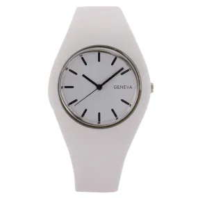 Fashion Fashion Candy Korean Quartz Watch Silicone Strap Women's Watch