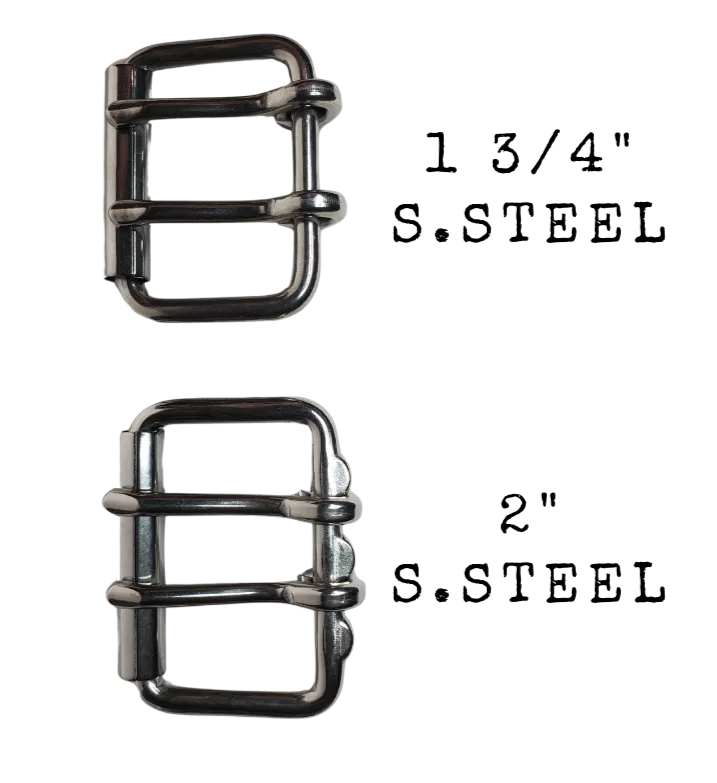 Fort Laramie Stainless Steel Roller Buckle