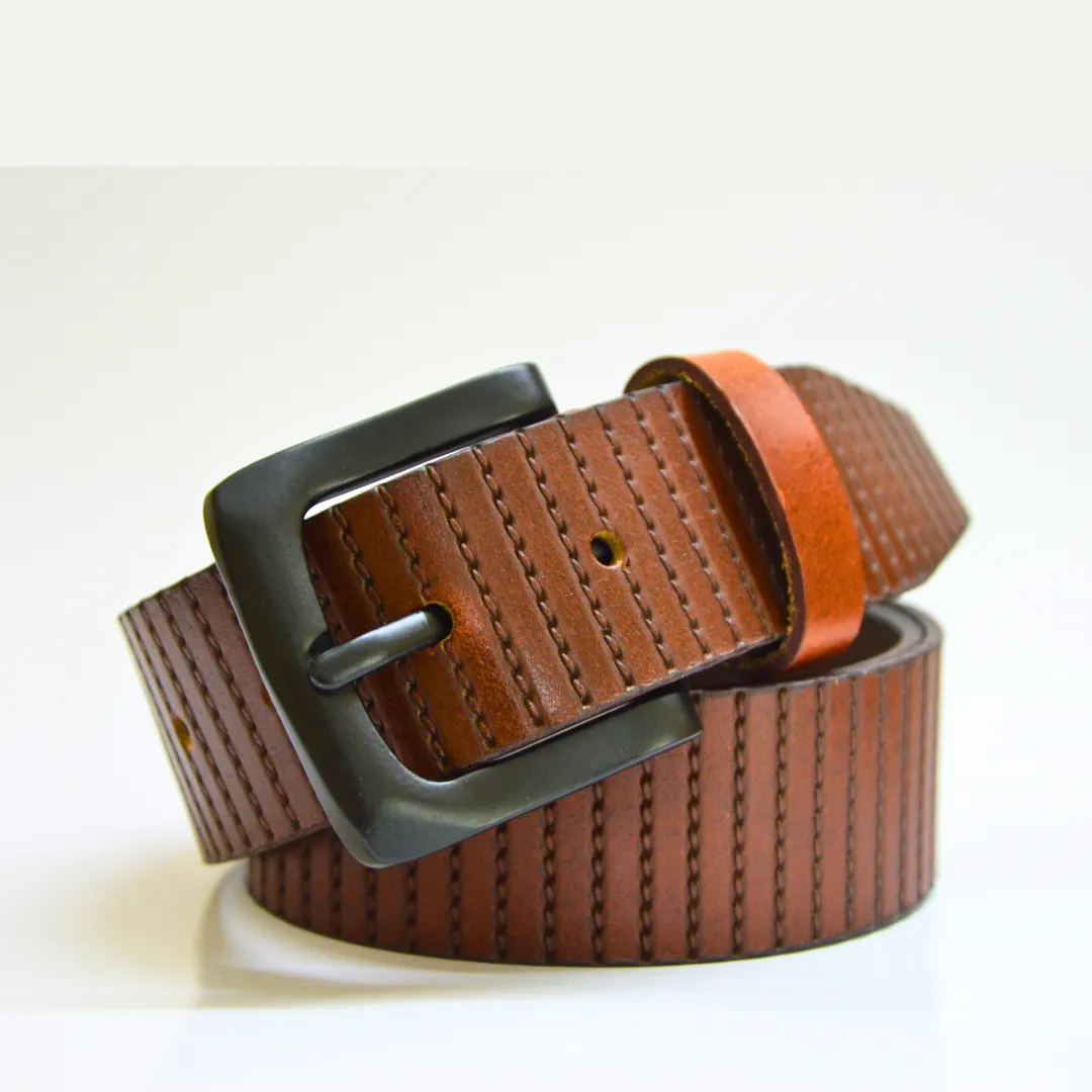 GolfBasic Elite 200 Leather Belt for Men