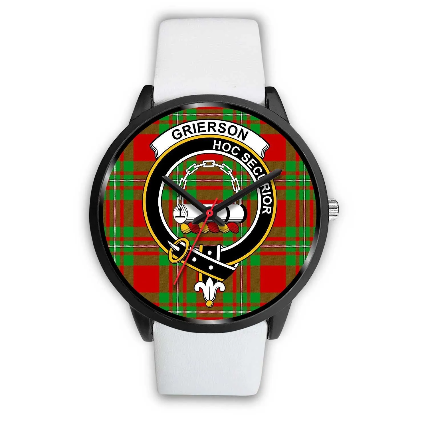 Grierson Clan Badge Tartan Black Watch