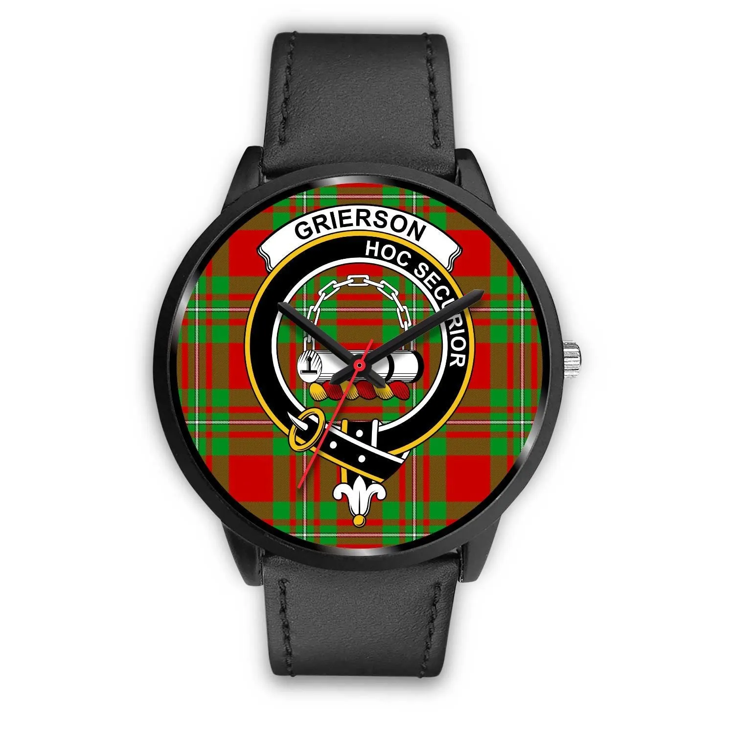 Grierson Clan Badge Tartan Black Watch