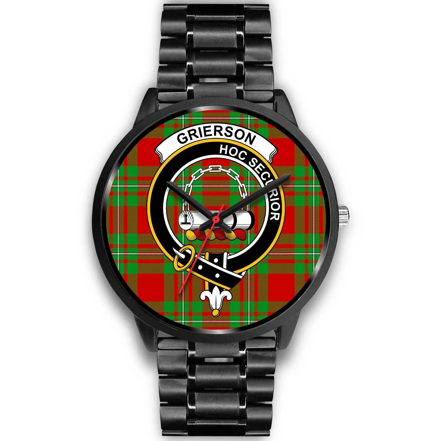 Grierson Clan Badge Tartan Black Watch