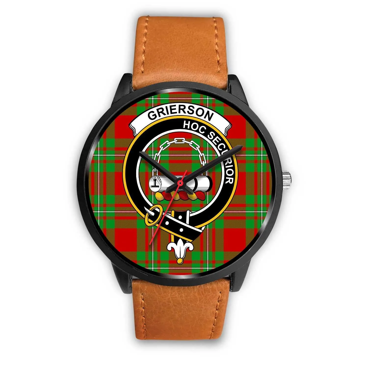 Grierson Clan Badge Tartan Black Watch