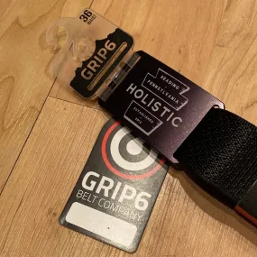 GRIP6 HOLISTIC BELT - BLACK