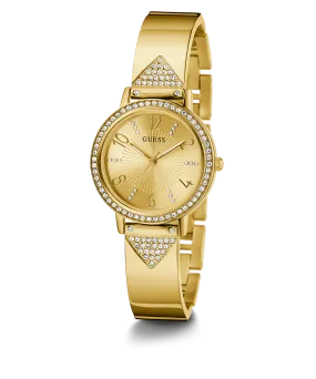 GUESS Ladies Gold Tone Analog Watch