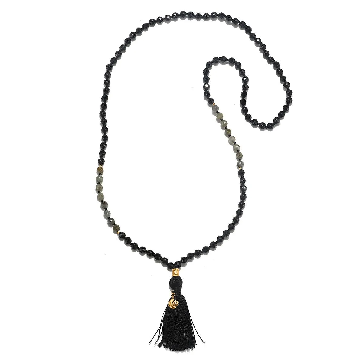 Guided by Moonlight Celestial Gemstone Mala