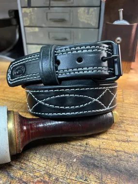 Gunslinger Pattern Stitched Everyday Belt