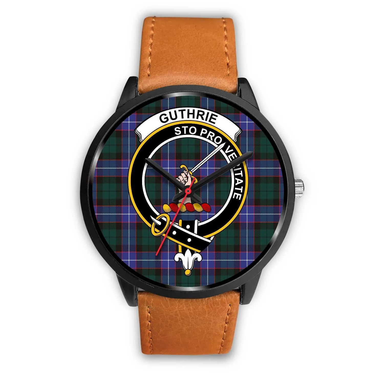 Guthrie Modern Clan Badge Tartan Black Watch