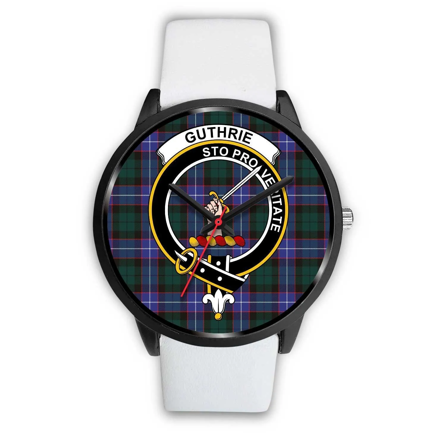 Guthrie Modern Clan Badge Tartan Black Watch