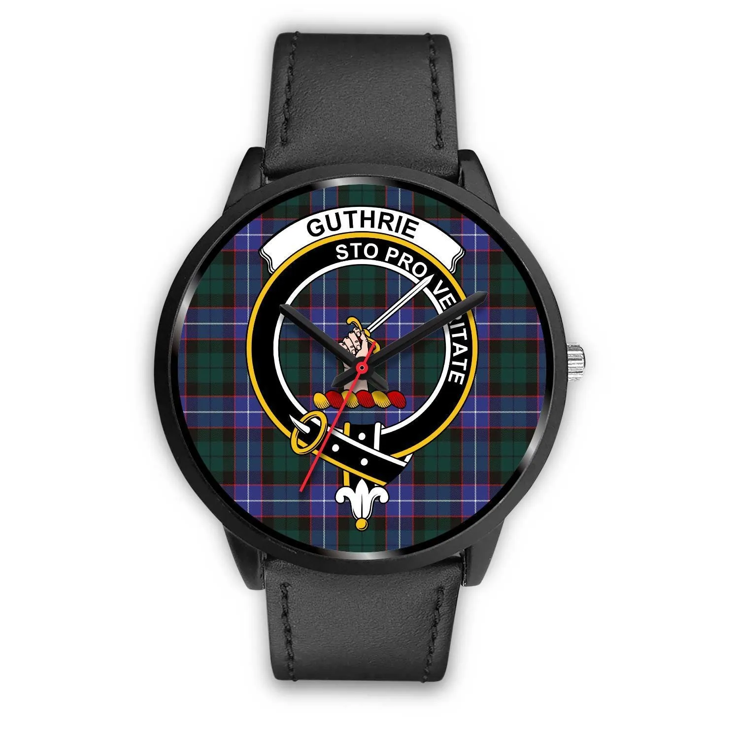 Guthrie Modern Clan Badge Tartan Black Watch