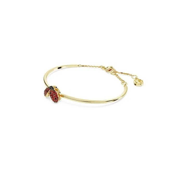 Idyllia Bangle Ladybug Rigid Red Gos M