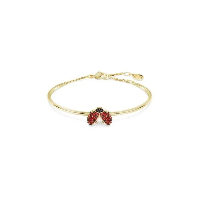 Idyllia Bangle Ladybug Rigid Red Gos M