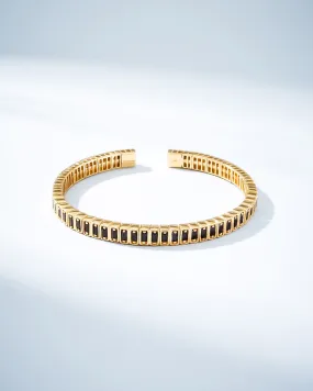 Inlay Black Sapphire Bangle