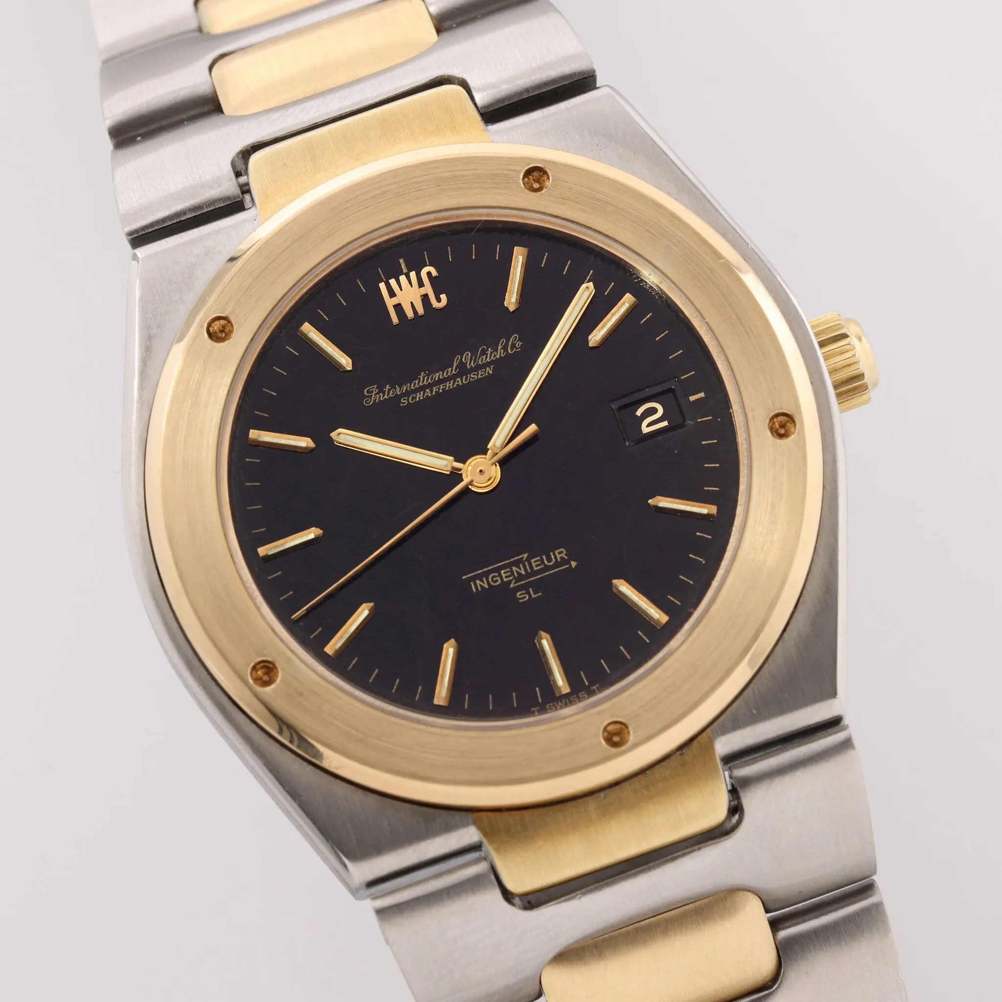 IWC Ingenieur SL Jumbo Steel and Gold ref 1832