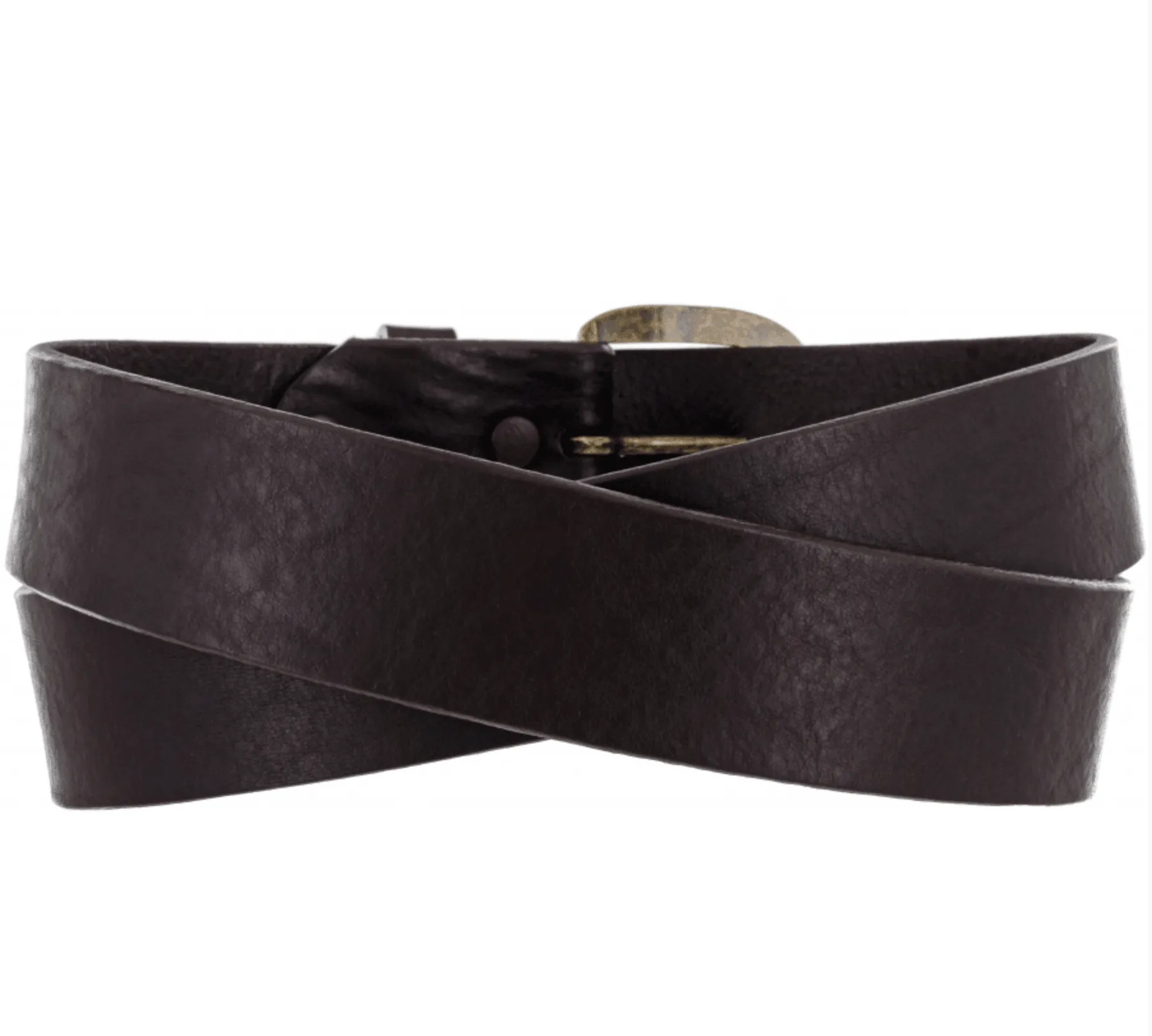 Justin Men's Brown Basic Work Leather Belt 232BR