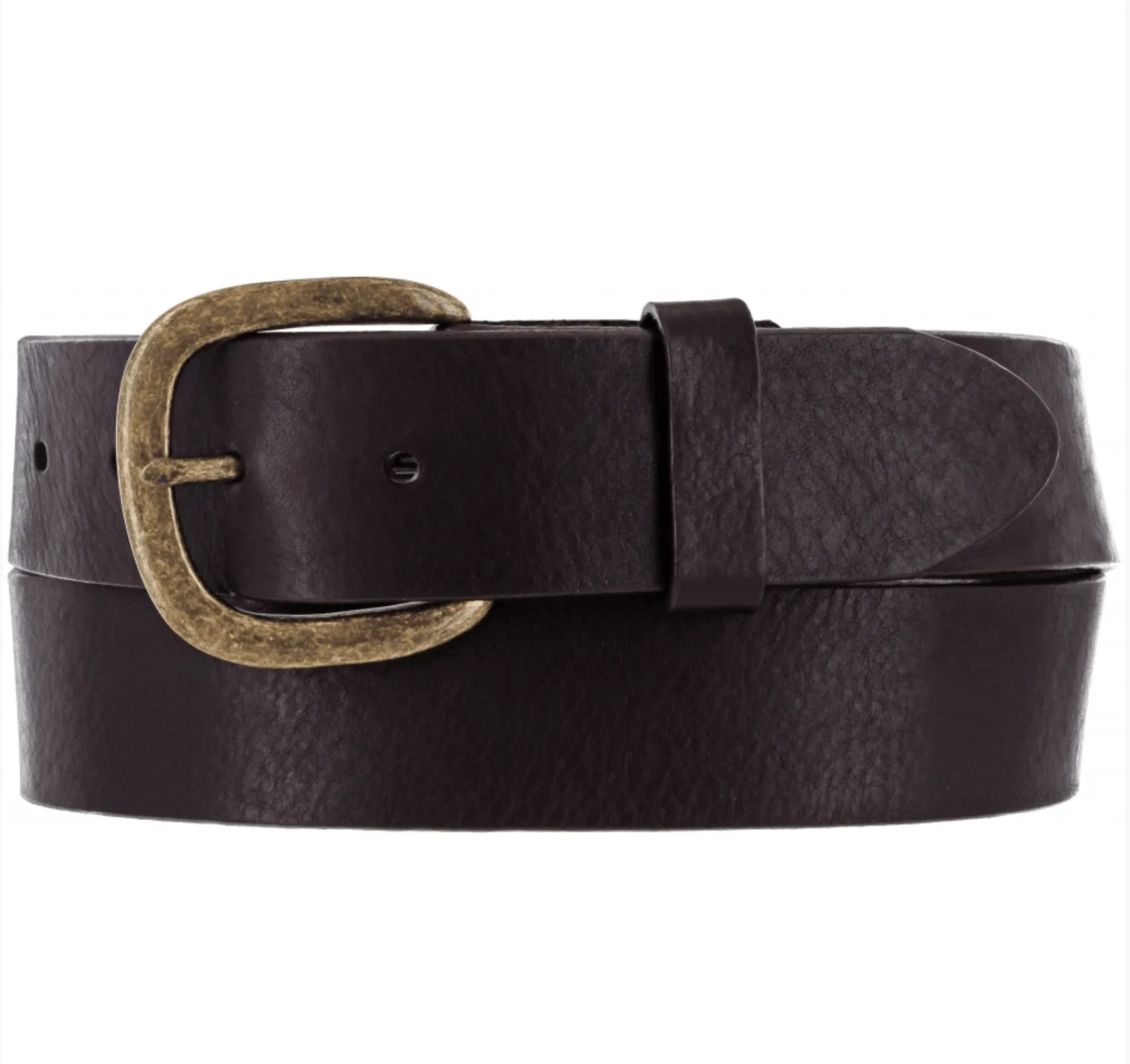 Justin Men's Brown Basic Work Leather Belt 232BR