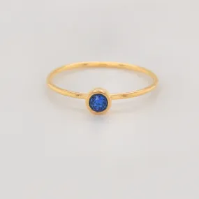 Large September Birthstone Ring