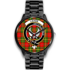 Leask Clan Badge Tartan Black Watch