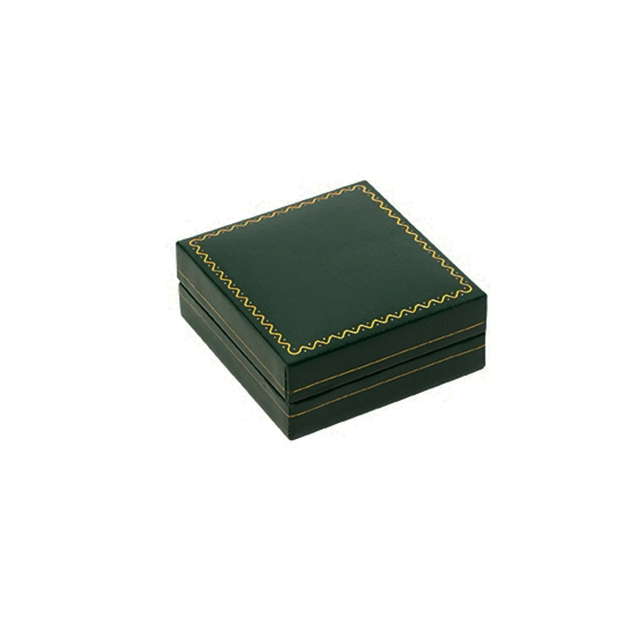 Leatherette C-Clip Bangle Box Green