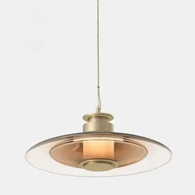 LED Double Layer Dish Design Pendant Wall Light