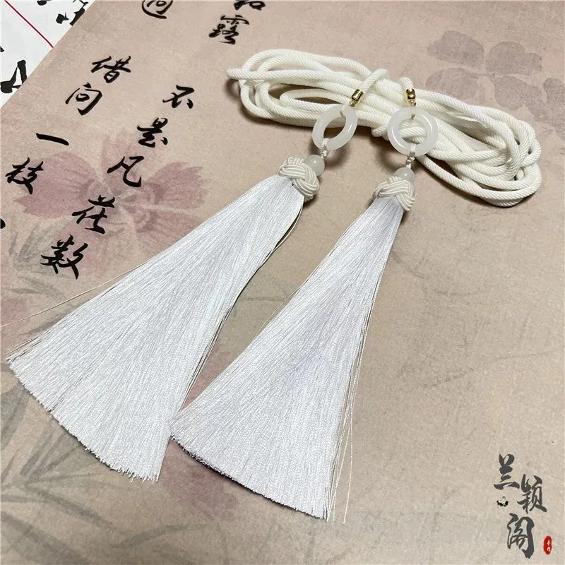 Liusu 流苏 Tassel Belt Unisex Hanfu Accessory