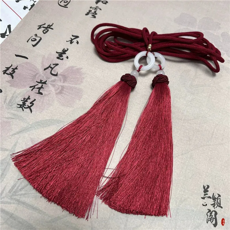 Liusu 流苏 Tassel Belt Unisex Hanfu Accessory