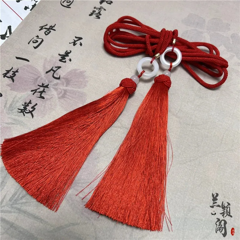 Liusu 流苏 Tassel Belt Unisex Hanfu Accessory