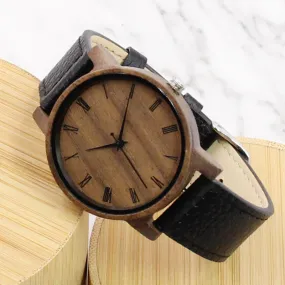 Major Snow Wood Watch | Walnut Wood