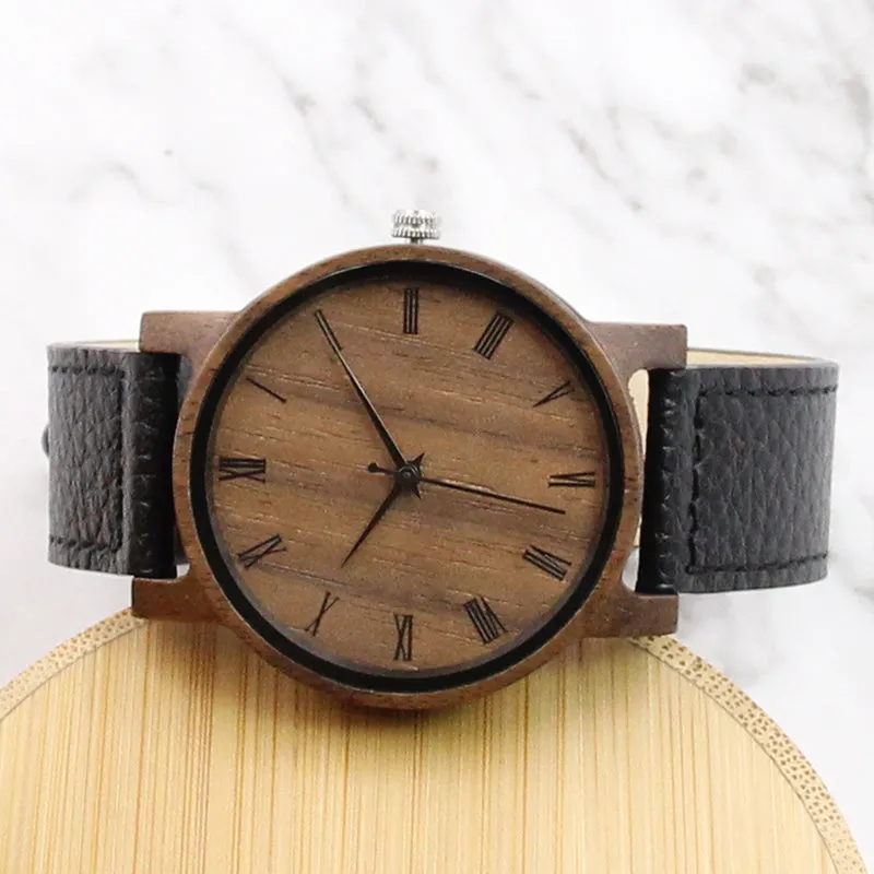 Major Snow Wood Watch | Walnut Wood