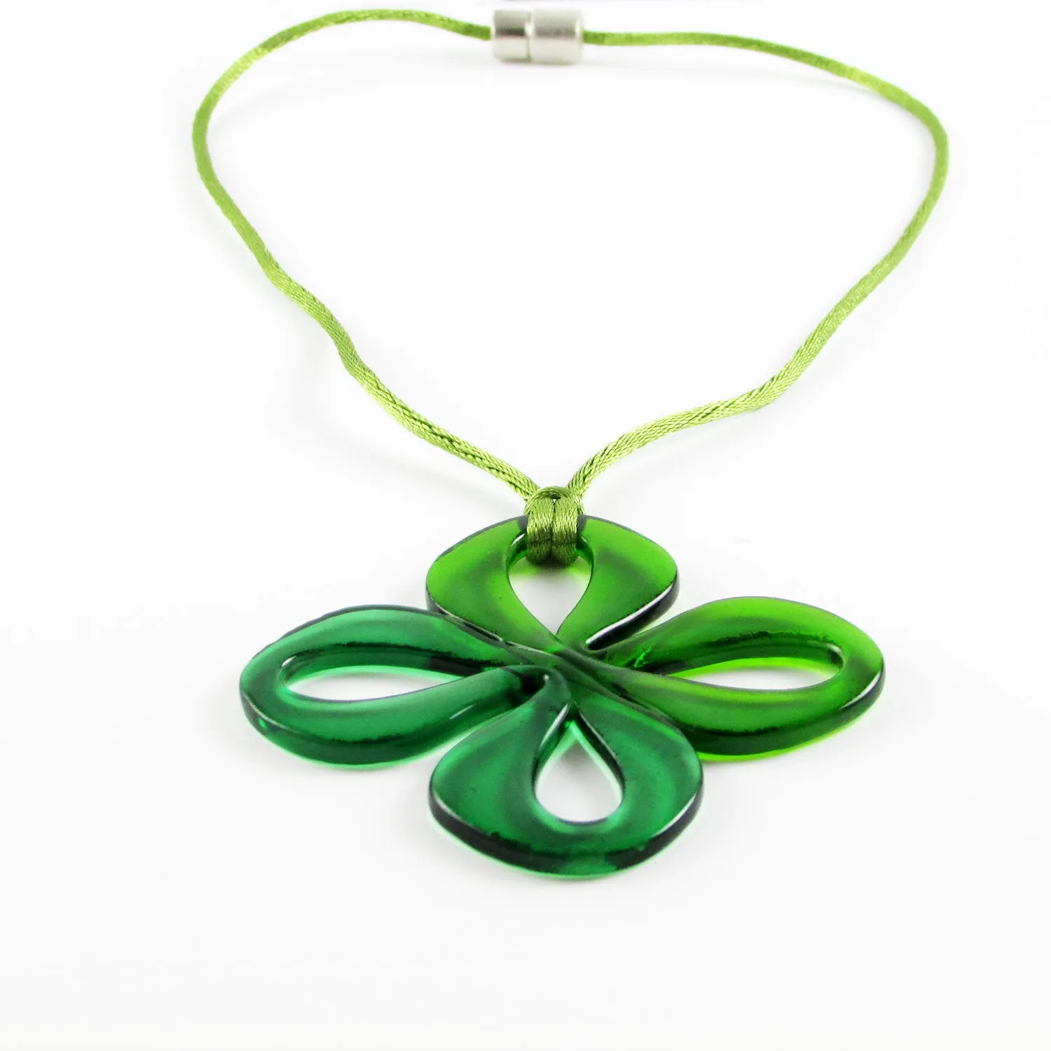 Mariposa Glass Pendant - Green