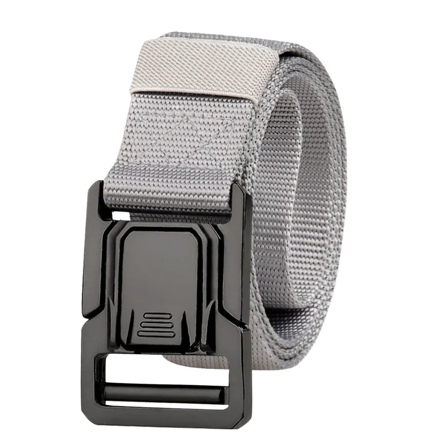 Men's Aluminum Alloy Nylon Outdoor Tactical Belt