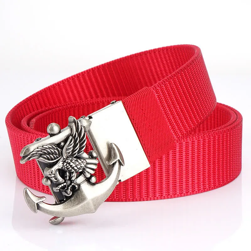 Men's Eagle Anchor Nylon Belt