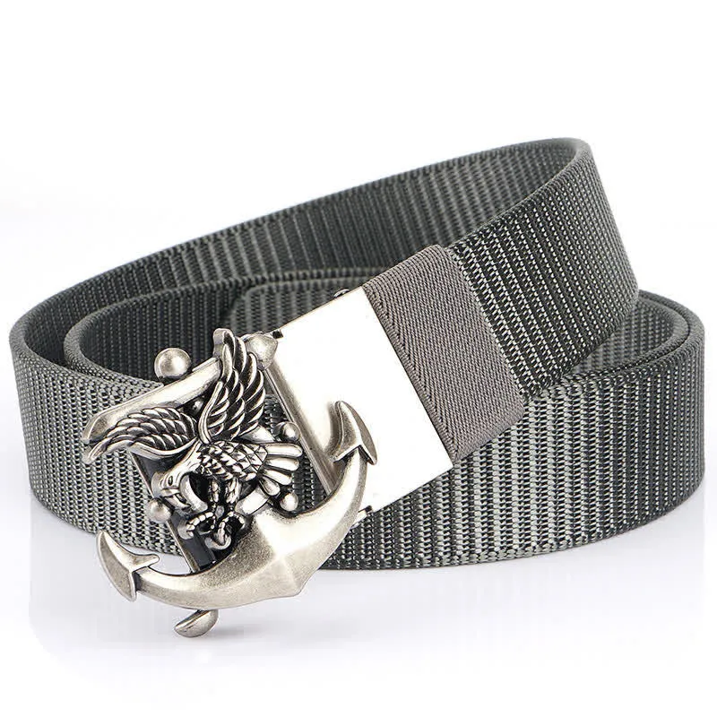 Men's Eagle Anchor Nylon Belt