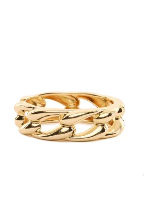 Mila Chain Bangle - Gold