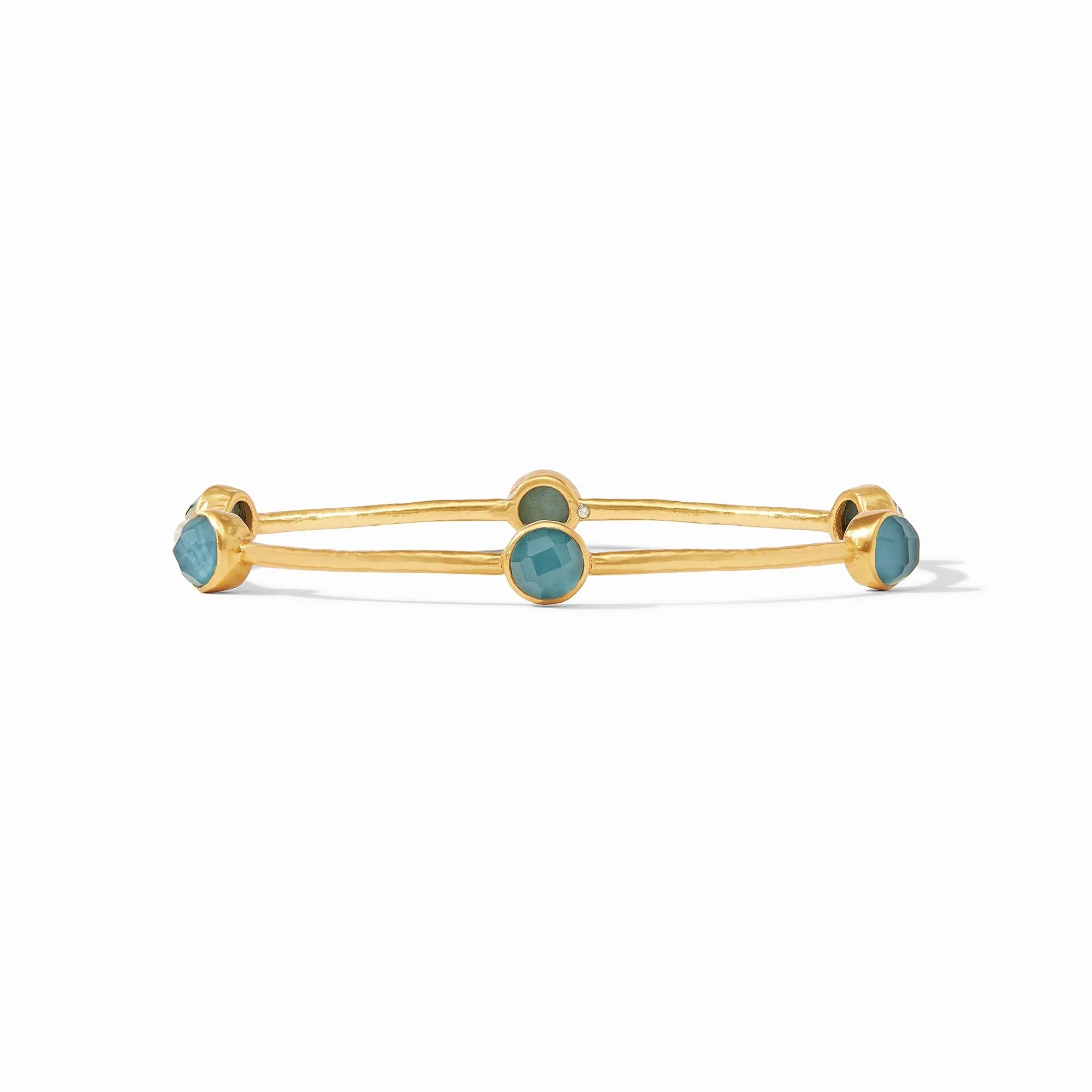 Milano Luxe Bangle Peacock Blue (Small)