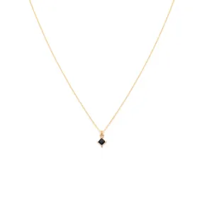 Mini Diana Necklace - Black Onyx